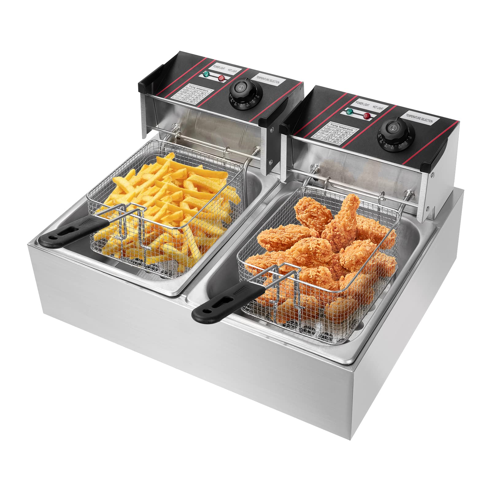 楽天市場】電気フライヤー 2槽の通販