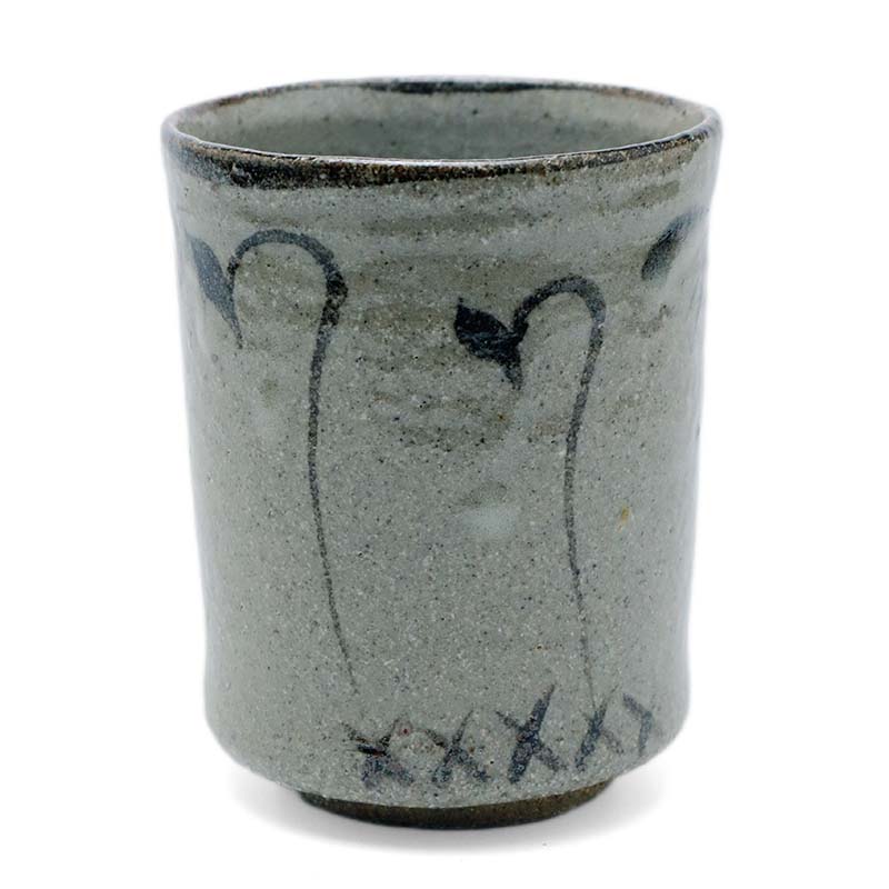 楽天市場】唐津焼：絵唐津湯呑no.5・中村恵子《湯呑》 : 和食器の愉し