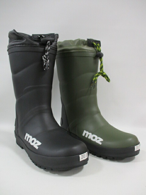 楽天市場】レディース長靴 moz MOZ モズ 防寒長靴 防滑 防雪 ブラック