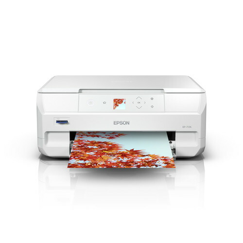 楽天市場】EPSON EP-717A A4カラーインクジェット複合機 ホワイト