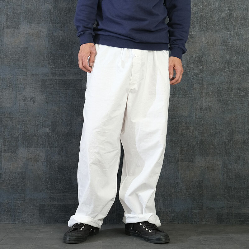 楽天市場】メール便可 ノルウェー軍 スノーカモパンツ スナップボタン