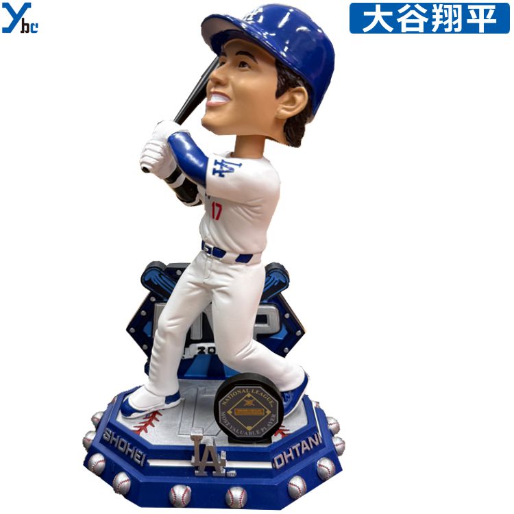 楽天市場】即日発送 大谷翔平 MVP記念 ボブルヘッド バブルヘッド人形