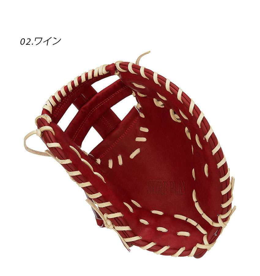 楽天市場】シュアプレイ グローブ SUREPLAY 軟式ファーストミット