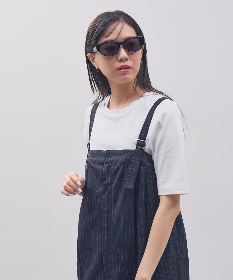 楽天市場】|Zoff STUDIO SEVEN オーバル型 サングラス (ブラック