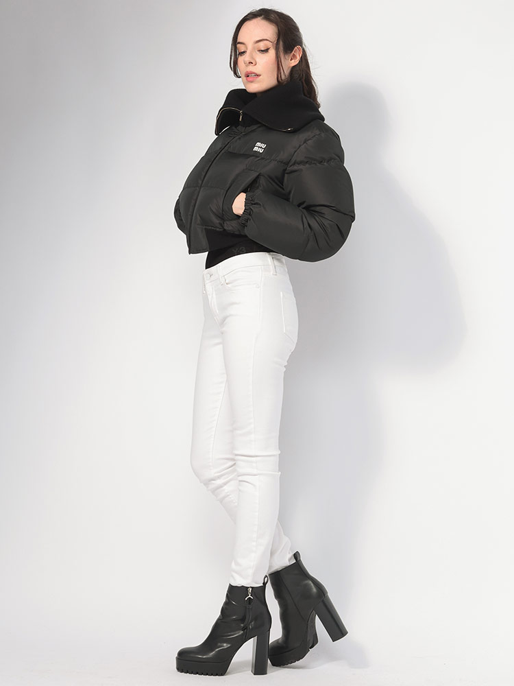 楽天市場】ミュウミュウ ダウンジャケット MIU MIU レディース ニット