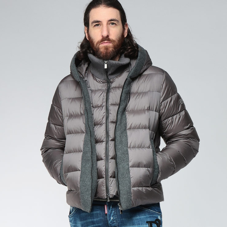 楽天市場】tatras ダウン（カラーグレー）（メンズファッション）の通販