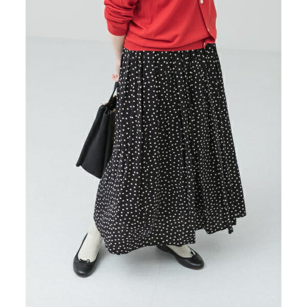 楽天市場】ドットギャザースカート／かぐれ（kagure） : 丸井（マルイ