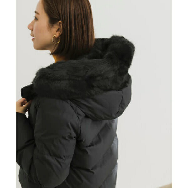 楽天市場】ラビットフードストレッチショートダウン／アーバンリサーチ