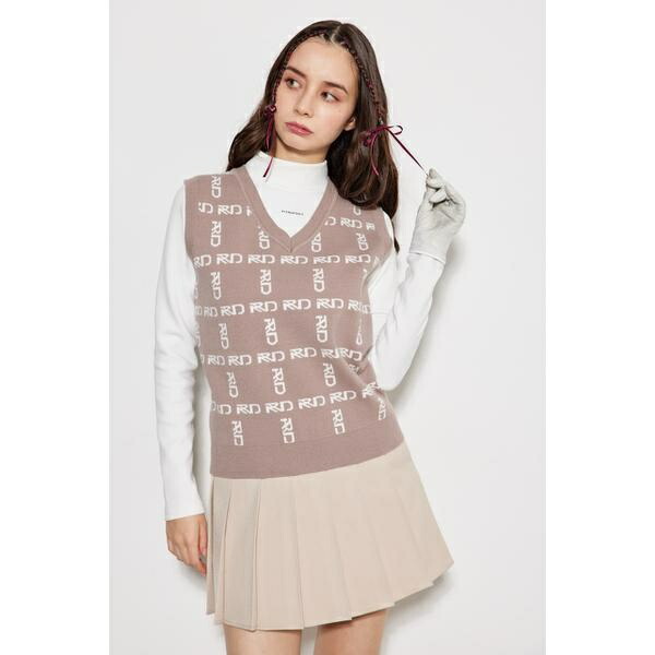 楽天市場】【RIENDA GOLF】ニットロゴJQ ベスト／リエンダ（rienda