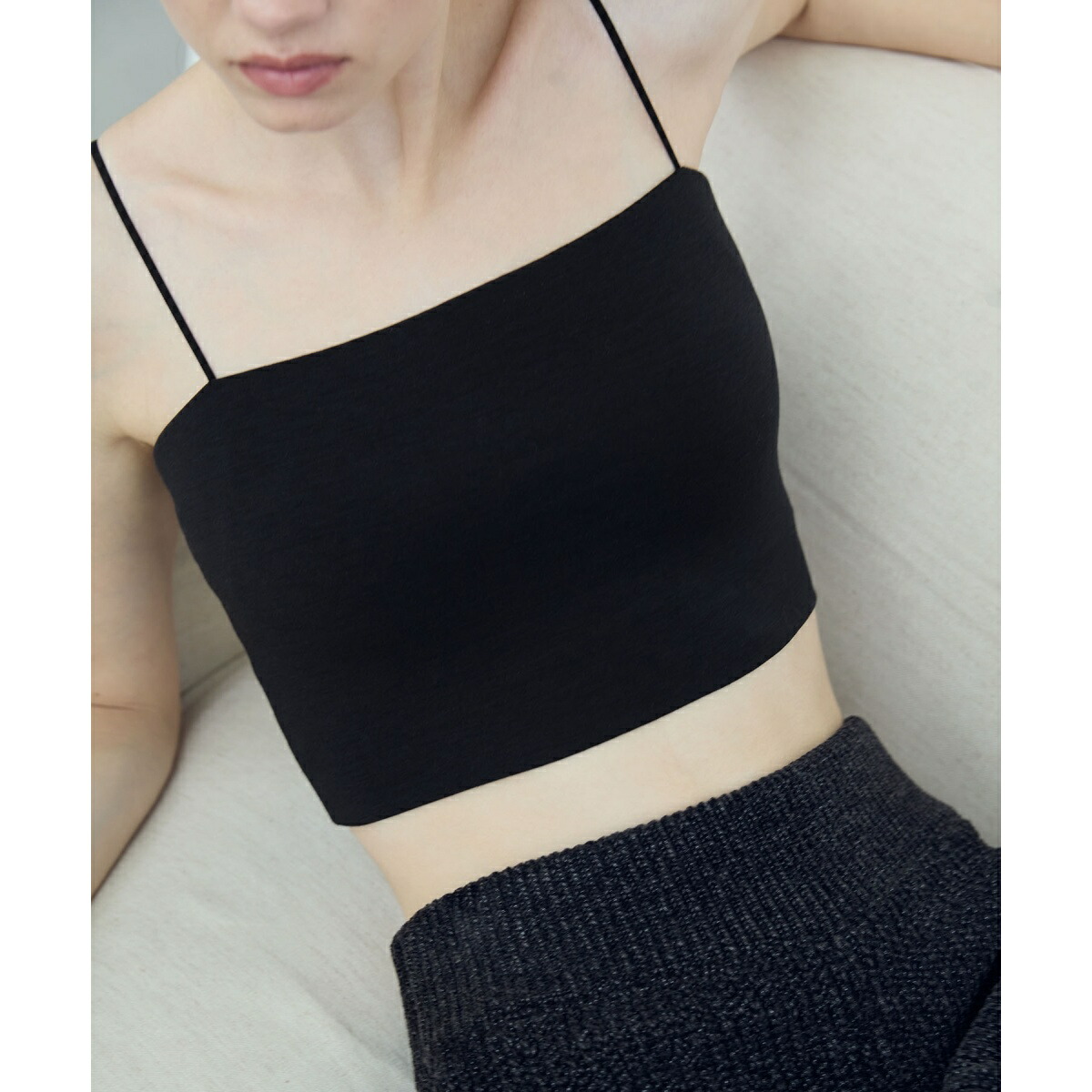 楽天市場】【OUR WACOAL×ADAM ET ROPE'】カップインチューブトップ