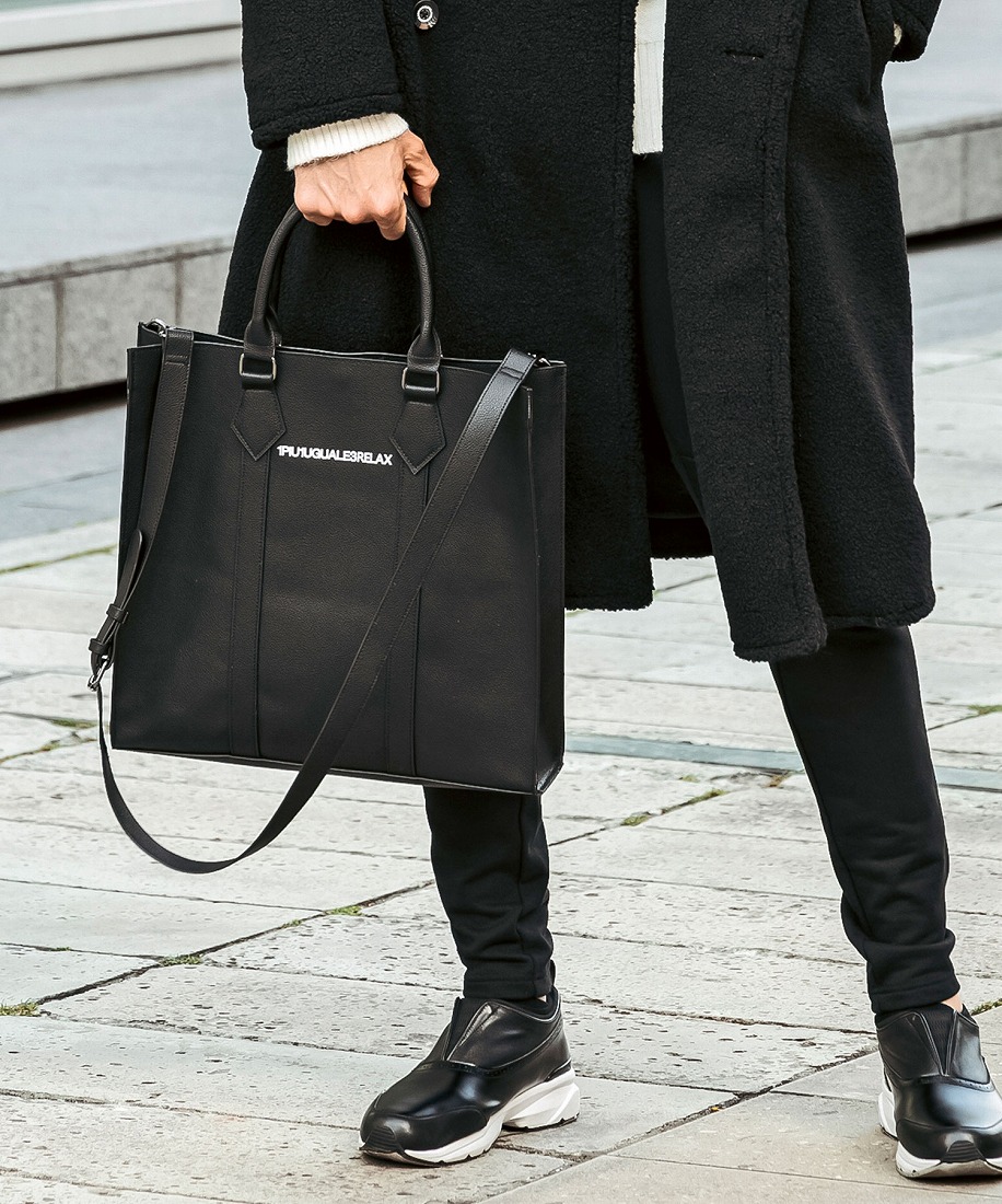 楽天市場】1PIU1UGUALE3 RELAX フェイクレザー2wayトートバッグ／ウノ