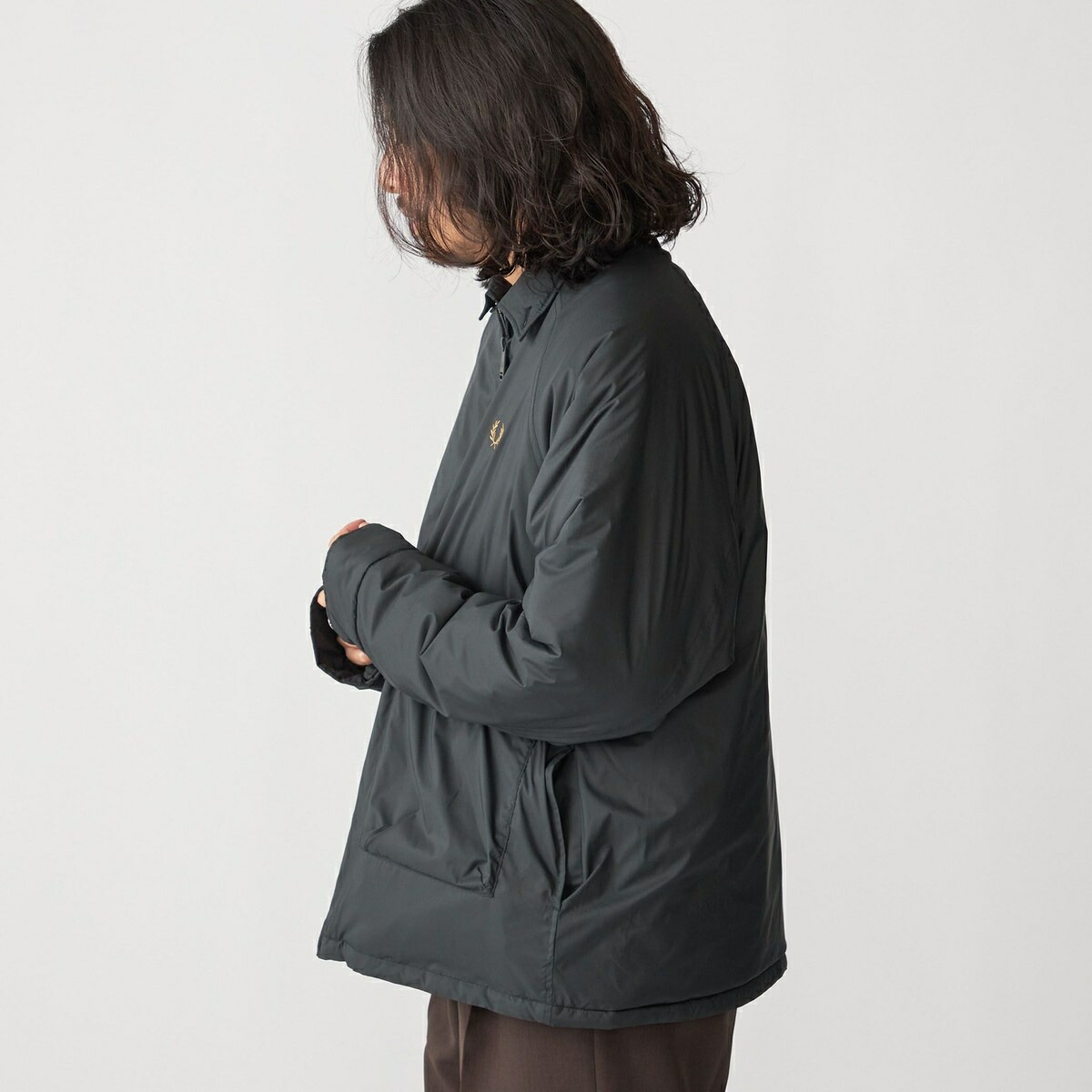 楽天市場】【SHIPS別注】FRED PERRY: 中綿 ジップ シャツブルゾン 24FW