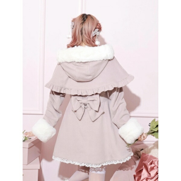 楽天市場】ドーリーフードケープフレアコート／ノエミー（NOEMIE