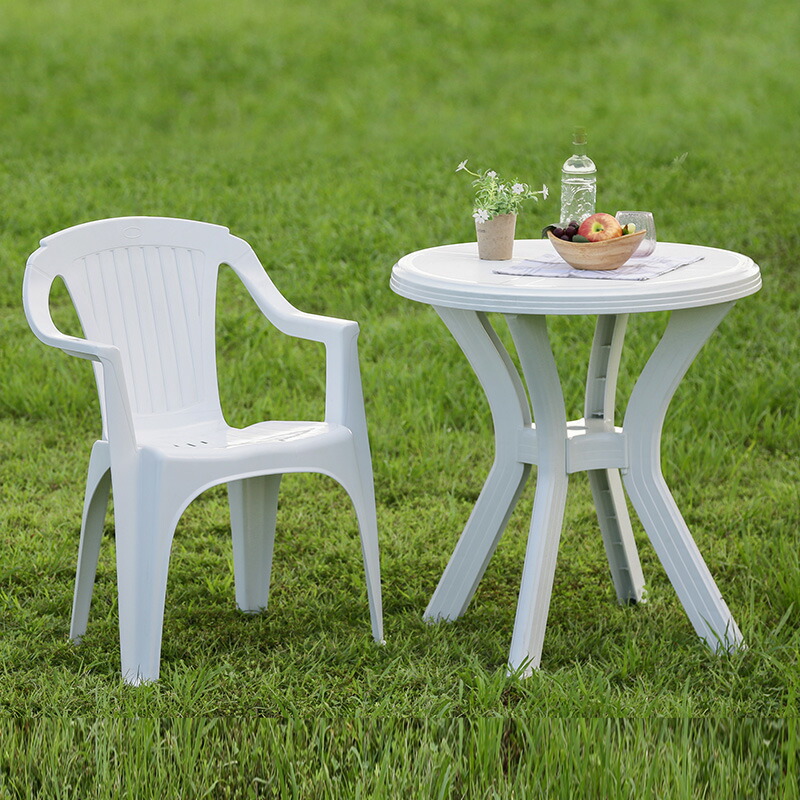 ドリアデ トイチェア アイボリー 4脚 まとめて スタッキングチェア