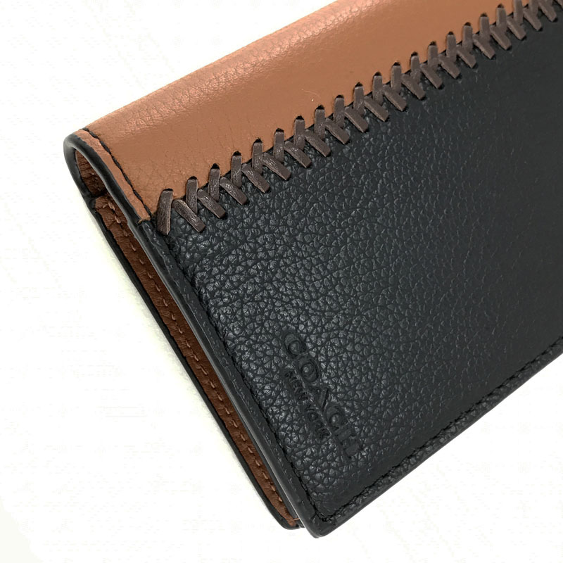 楽天市場】コーチ 長財布 COACH 二つ折り ベースボールステッチ ビル