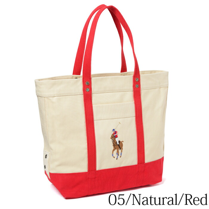 楽天市場】ラルフローレン トートバッグ ビッグポニー Big Pony Tote