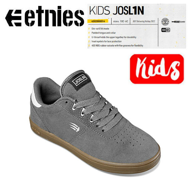 楽天市場】【etnies】エトニーズ 2022秋冬 JOSLIN KIDS キッズ