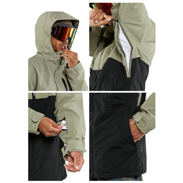 楽天市場】【VOLCOM】ボルコム MENS L GORE-TEX JACKET メンズ