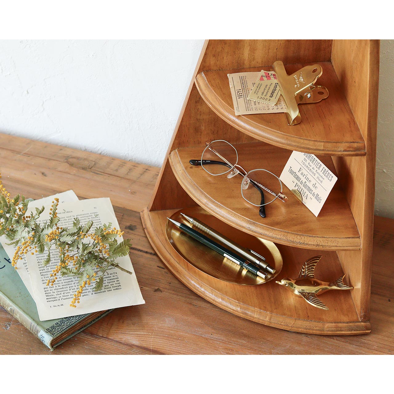 楽天市場】【公式】木製 コーナー コーナーラック コーナーシェルフ