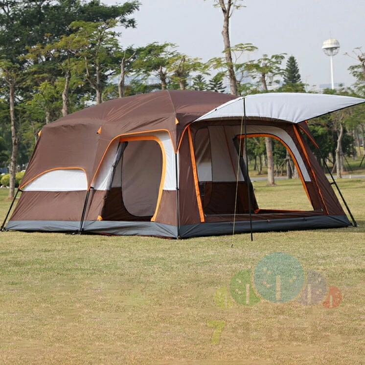 楽天市場】テント 8人用 ツールーム ドーム型テント 大型 ファミリー