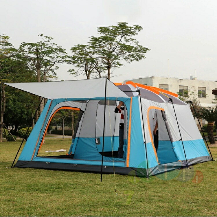 楽天市場】テント 8人用 ツールーム ドーム型テント 大型 ファミリー