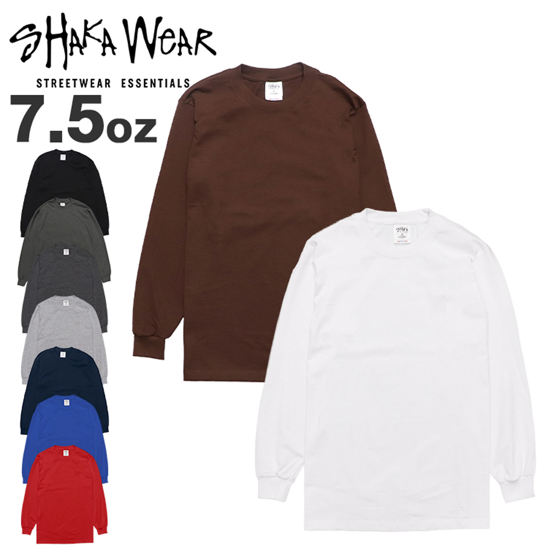 楽天市場】Shaka Wear ロンT シャカウェア ヘビーウェイト 厚手 7.5