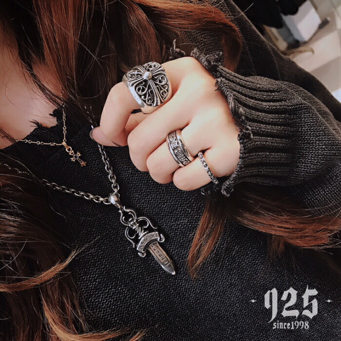 楽天市場】【CHROME HEARTS クロムハーツ】Classic Ovel Cross Ring