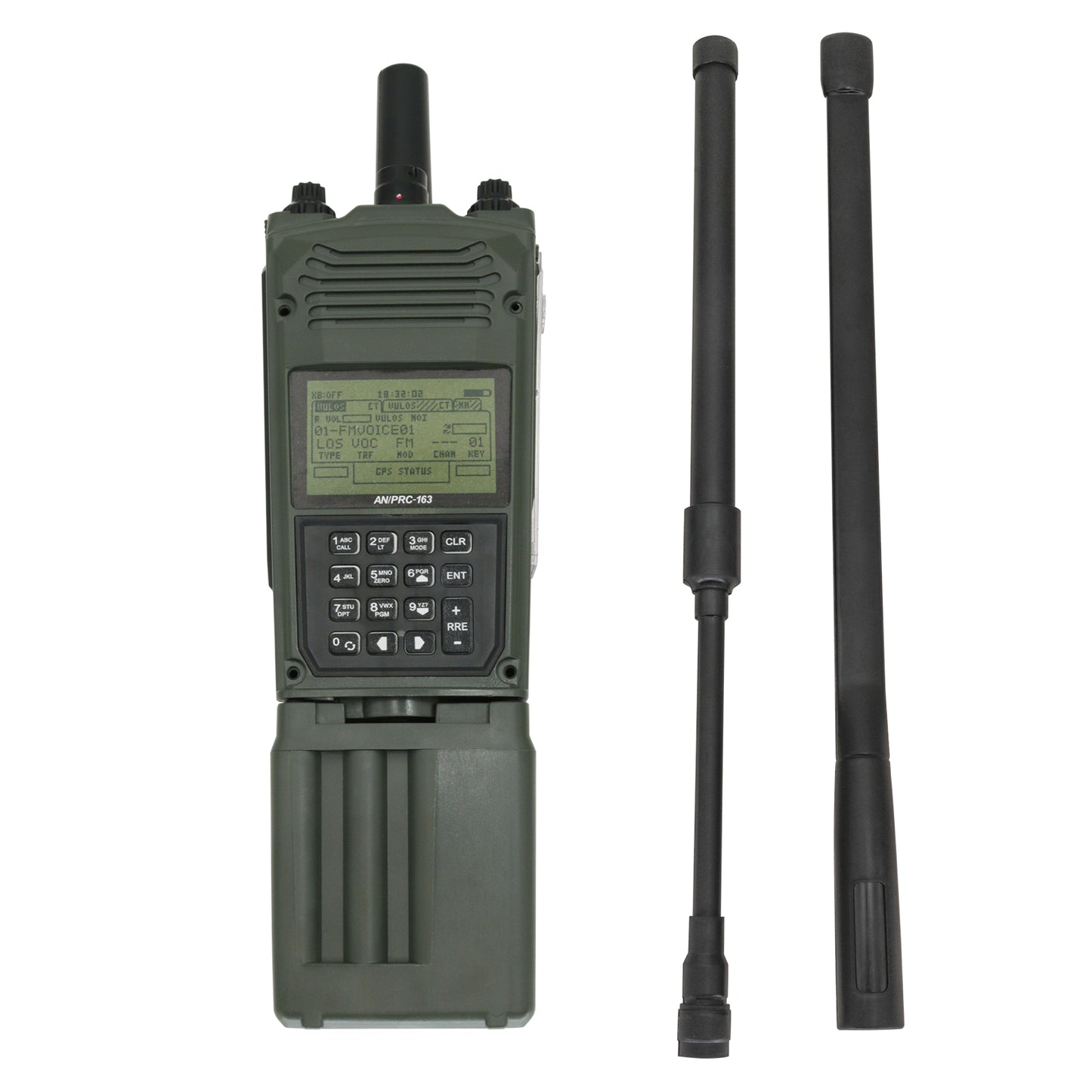 TAC-SKY Dummy Radio Case PRC-163 Military walkie-talkie dummy case