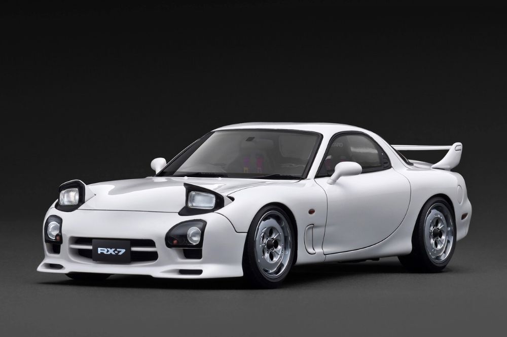 Mazda RX-7 Mazda Speed A-spec (FD3S) White (1/18 Scale)【IG3942