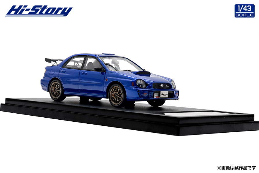HS402BL Hi-Story 1/43 SUBARU IMPREZA S202 STi Version （2002） WR