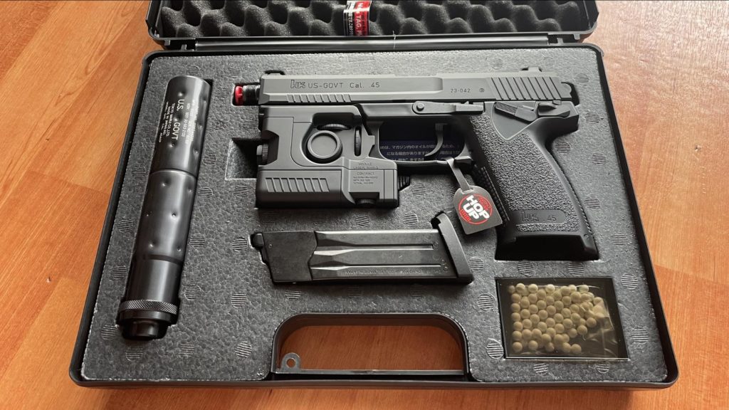 ソーコム mk23 ドットサイトをレビュー｜発売から約20年経つ今でも