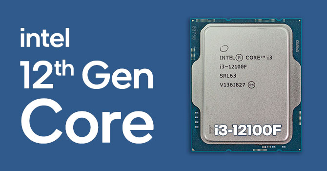 新品Intel i3-12100F CPU Intel Core i3-12100F Review - 5.2 GHz OC