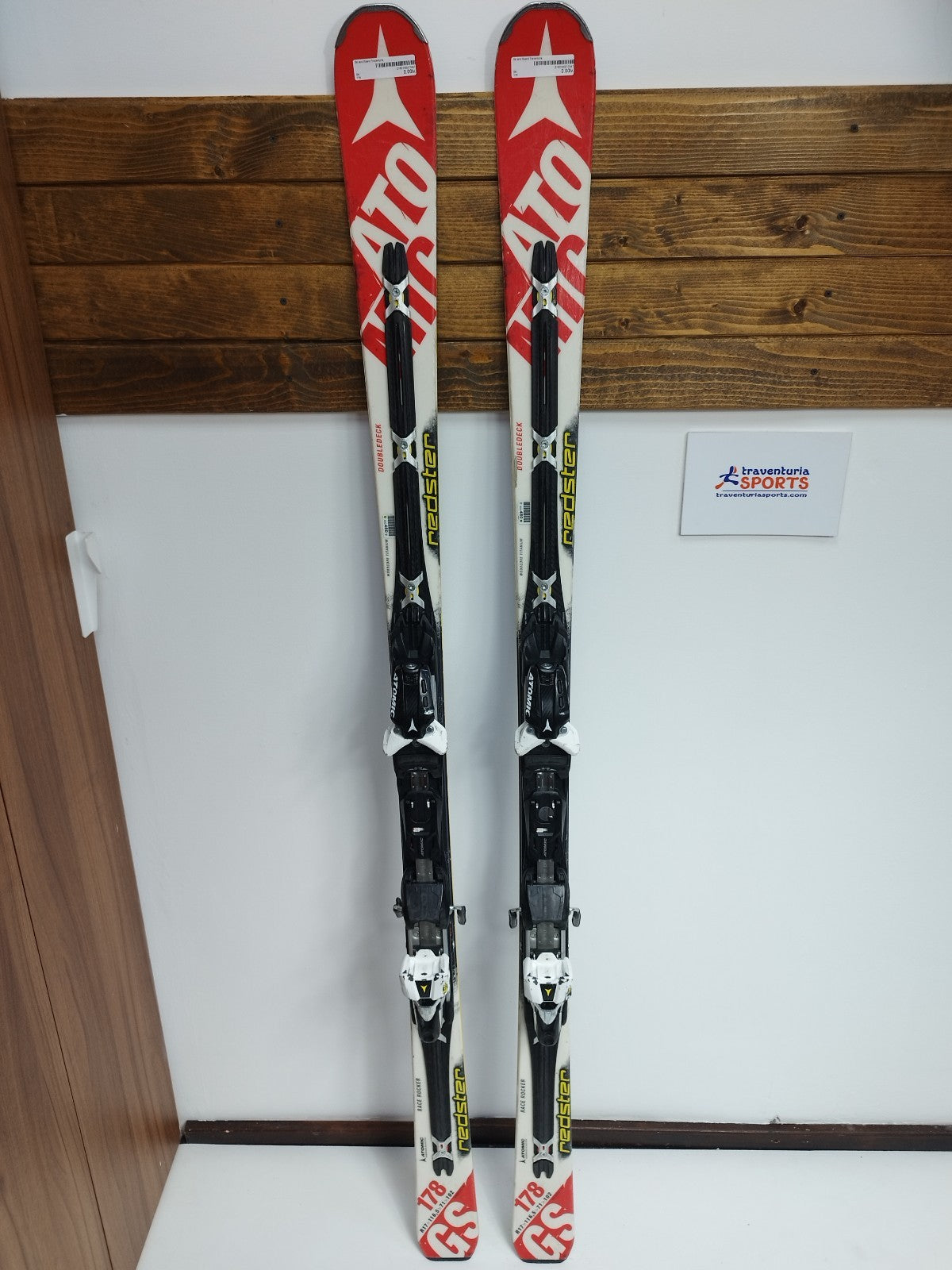 Atomic Redster GS 178 cm Ski + Atomic 12 Bindings Winter Sport Fun