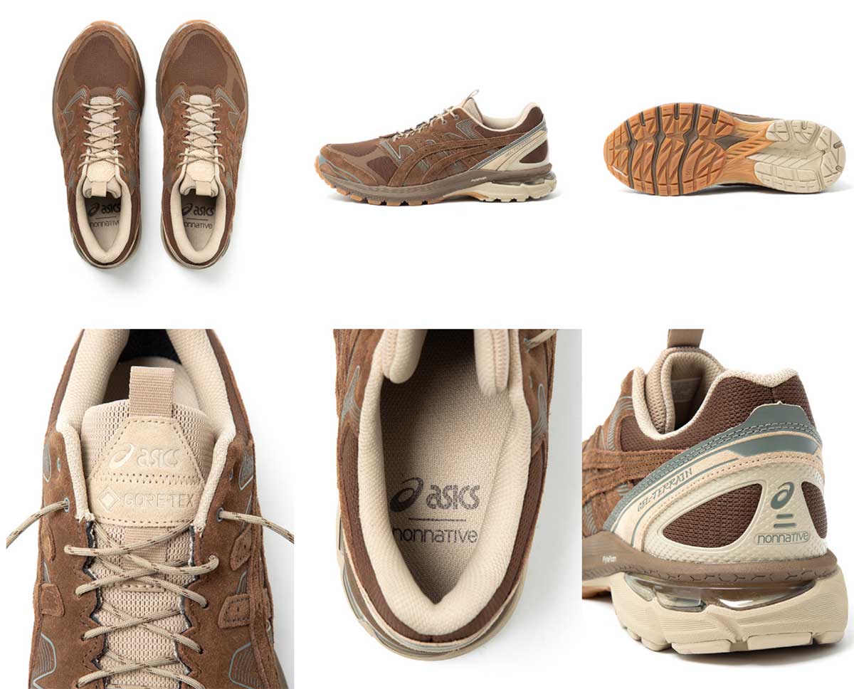 ASICS × nonnative】｢GEL-FUJITRABUCO｣からインスピレーションを得た