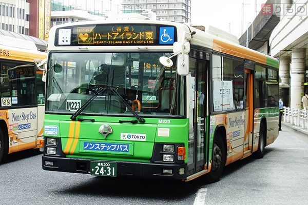 都営バスの行先にドット絵 見かけたらラッキー？ 年に一度のレアものも