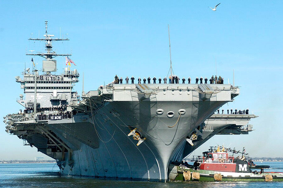 世界初の原子力空母「エンタープライズ」ついに解体へ？ アメリカ海軍