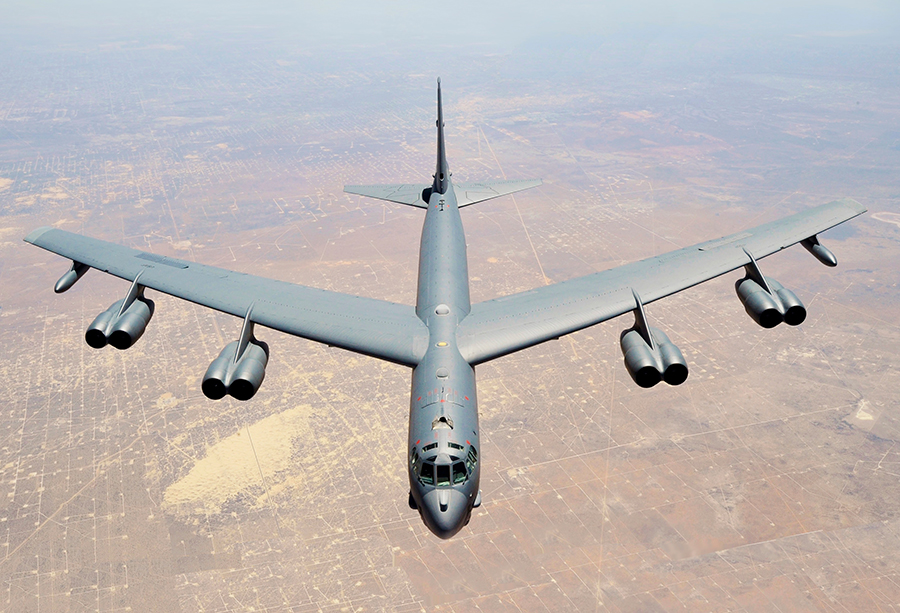 ボーイング B-52H ストラトフォートレス戦略爆撃機 ソリッドモデル