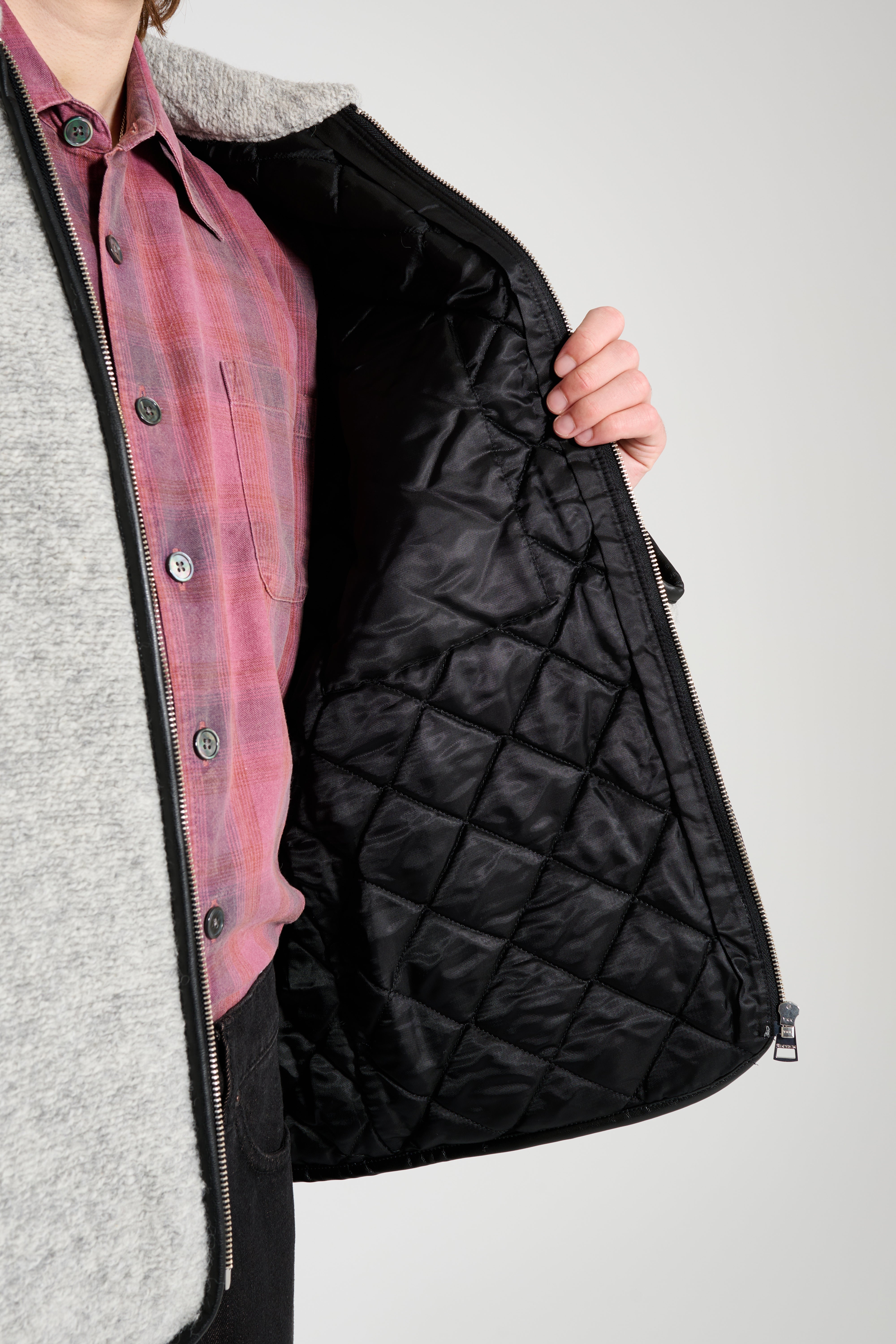 JW Anderson Contrast Trim Casual Jacket Grey Melange – Très Bien