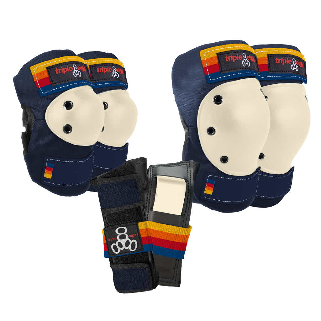 Saver Series Pads 3-Pack - Color Collection - Pacific Beach – Triple 8