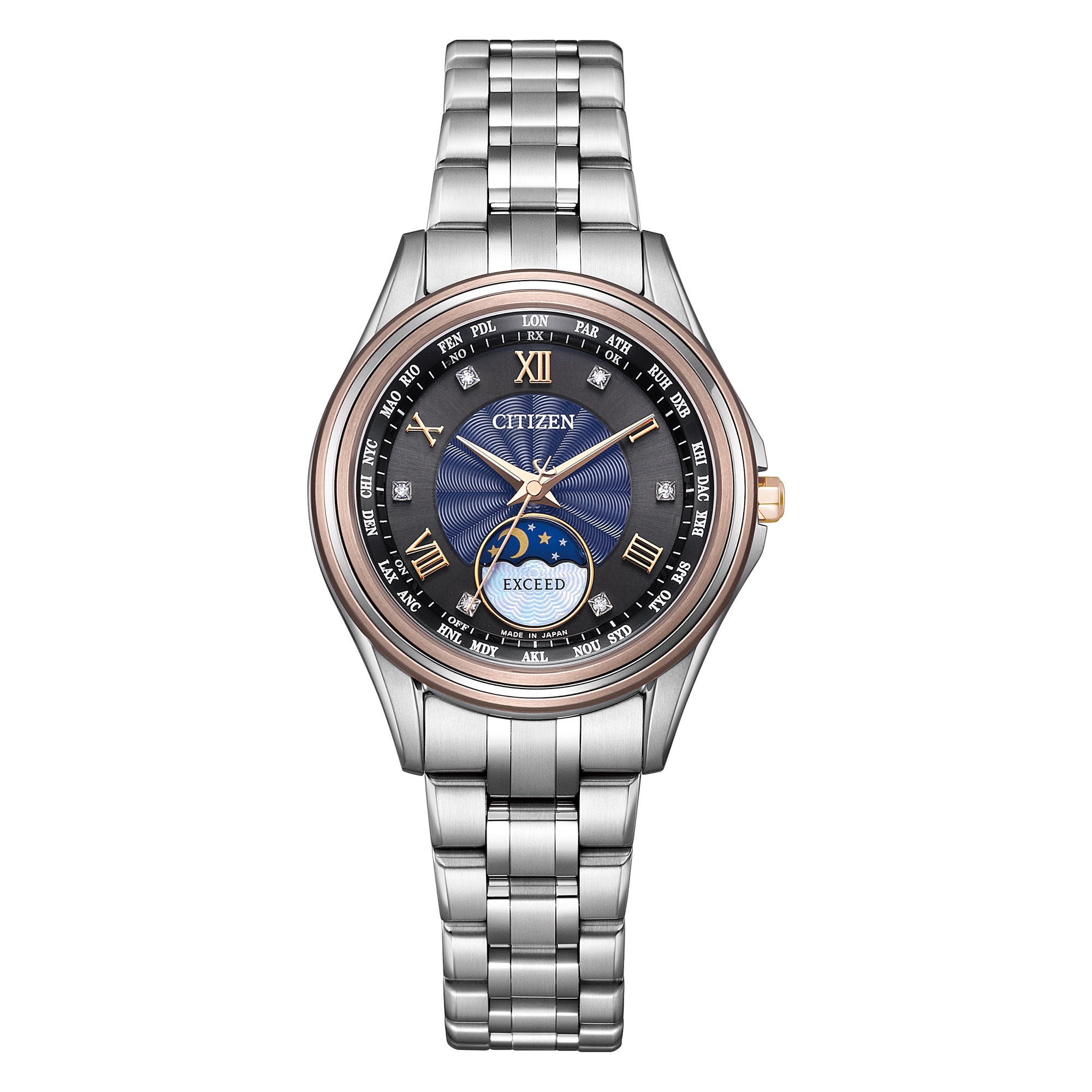 メンテ済み・動作正常】CITIZENパタパタ時計 ハイリーフ・マルタ