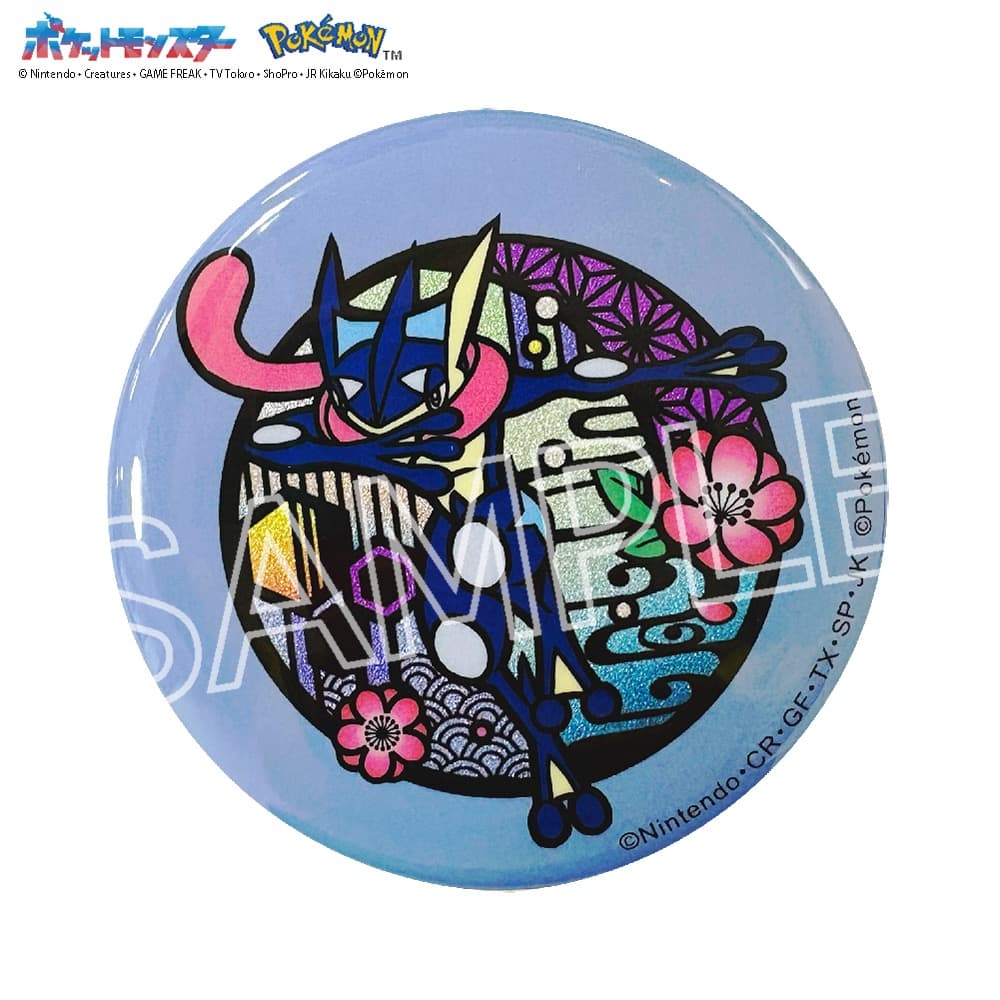 ポケットモンスター 切り絵シリーズ キラキラ缶バッジ - 株式会社