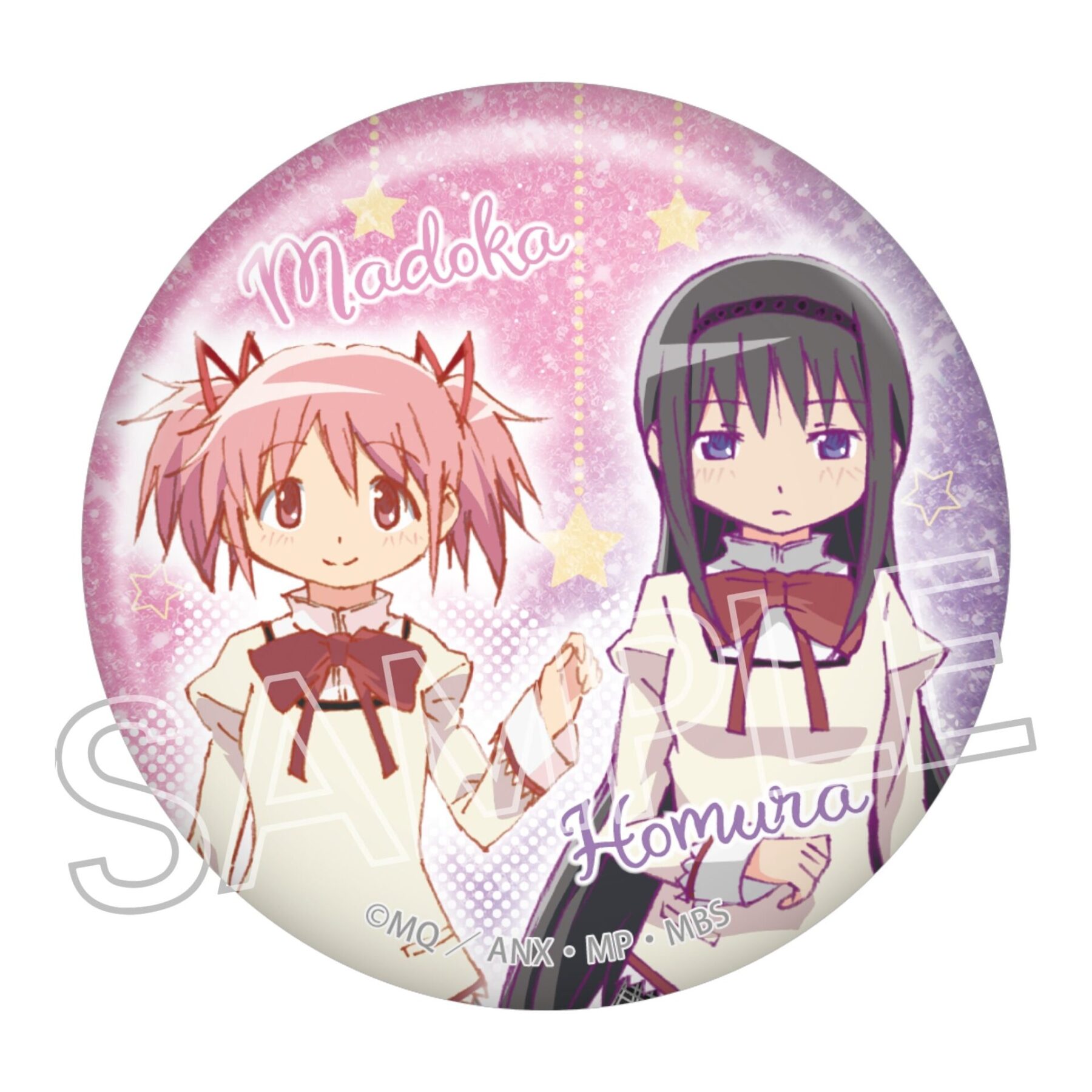 魔法少女 まどか☆マギカ シャインシリーズ グリッター缶バッジ - 株式