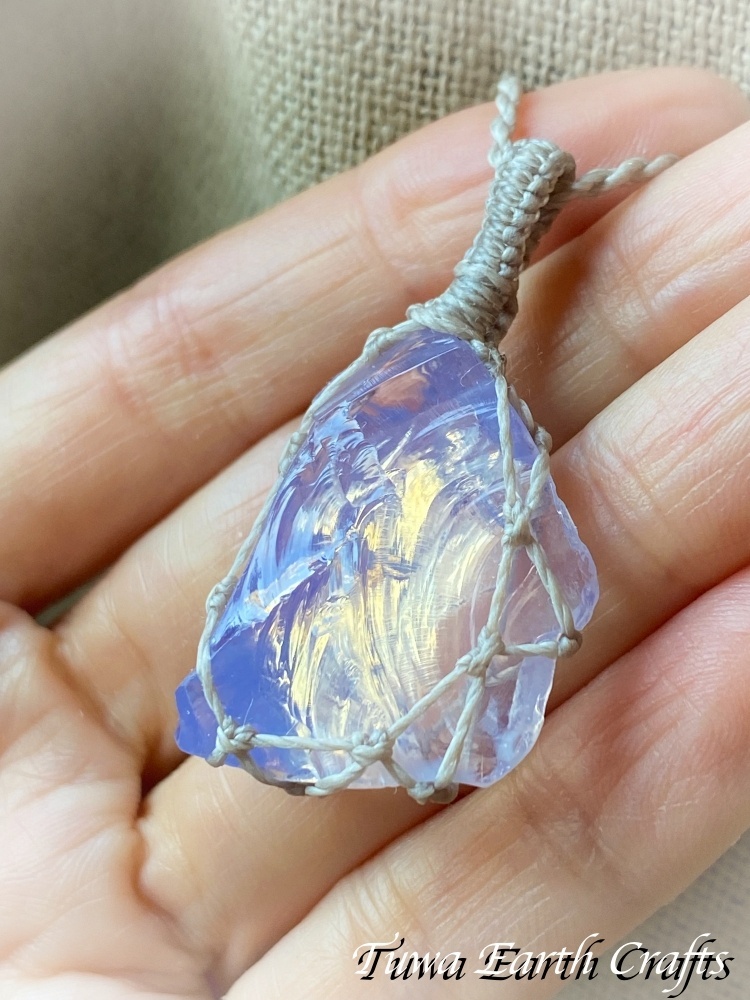 高品質アンダラクリスタル（シエラネバダ産）ネックレス・ペンダント