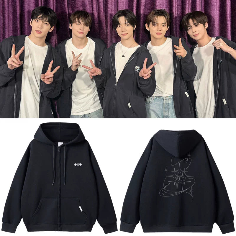 TXT 2025 World Tour ACT PROMISE EP2 IN JAPAN Zippered Hoodie (Fan