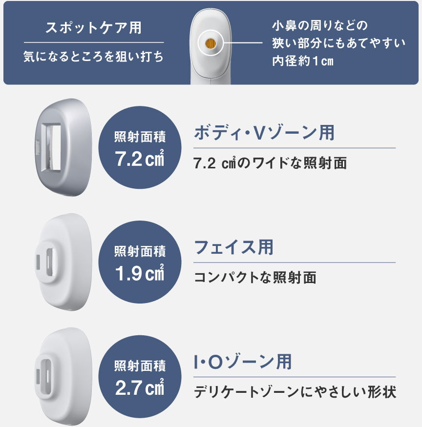 レンタル] パナソニック 光エステ スムースエピ スキンクリア ES-WP9B