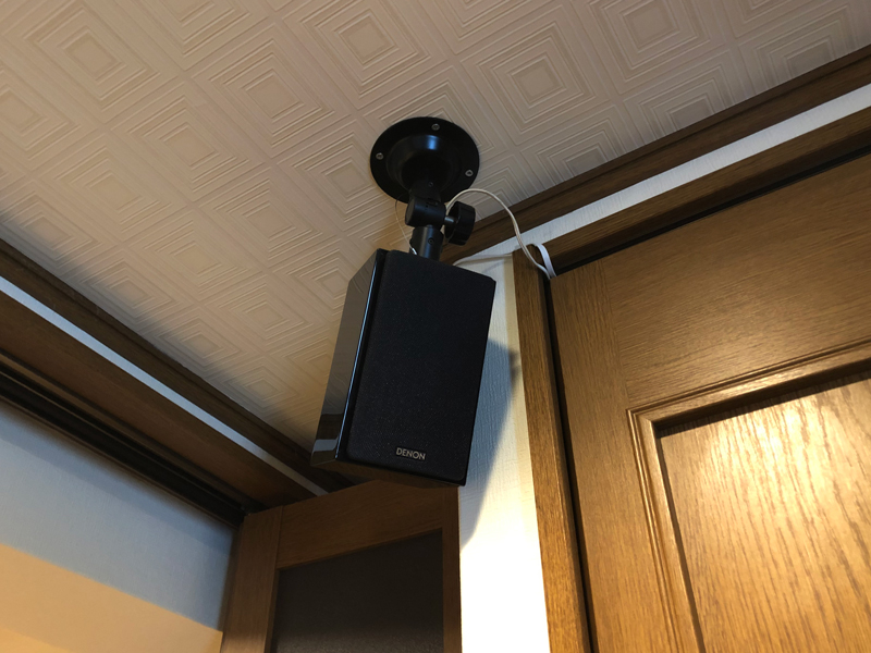 サラウンドスピーカーをDENON SC-A17に交換 | ホームシアターと映画で