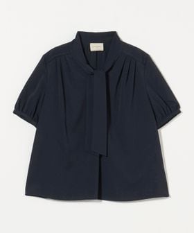 ボウタイ ショートスリーブ ブラウス