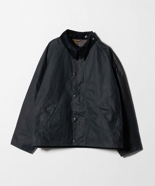 Barbour＞EXMOOR/エクスモア/ワックス コットン ミドルレングス コート