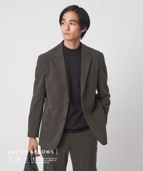 ライト コーデュロイ シングル 2ボタン テーラードジャケット UA COZY