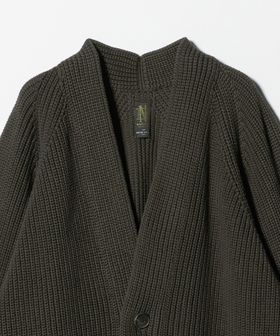 別注】＜BATONER＞ SIGNATURE 1BUTTON CARDIGAN/シグネチャー 1ボタン